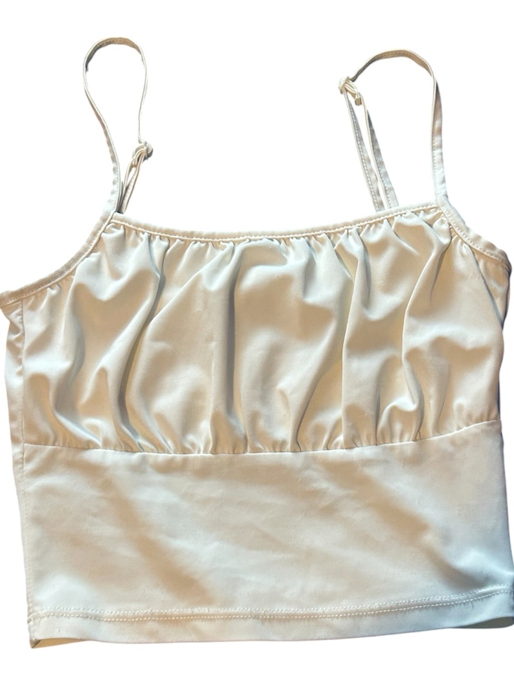 H&M cream crop tanks size XS size XS